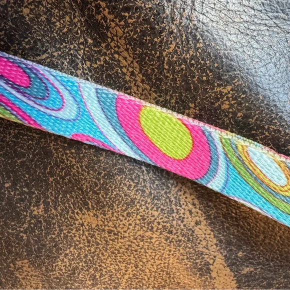 NWT Martin Sellier Groovy Sixties Disco Colorful Dog Collar